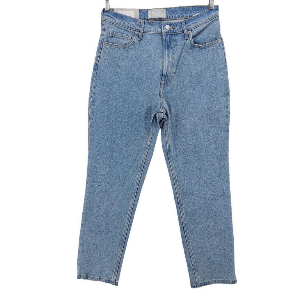 EVERLANE The Original Cheeky Jean High Rise Straight Organic Cotton 29 Crop